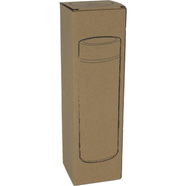 Logo trade promotional merchandise photo of: Stainless steel bottle VALDEMORO 550 ml